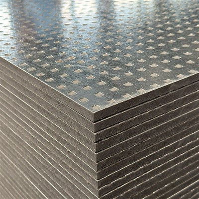 Fibra Cementa Komponita Ŝtala Plato por Muroj