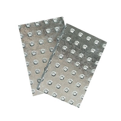 Rektangula Fibra Cementa Komponita Ŝtala Plato